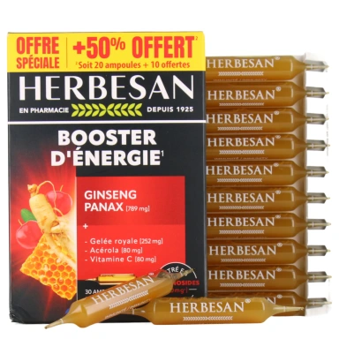 Herbesan Panax Ginseng Tonus et Énergie