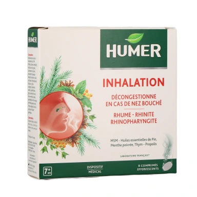 Humer Inhalation Nez Bouché