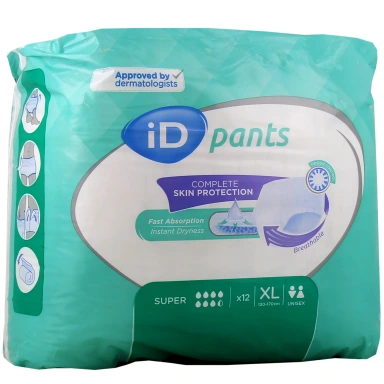 ID Pants Slips Absorbants