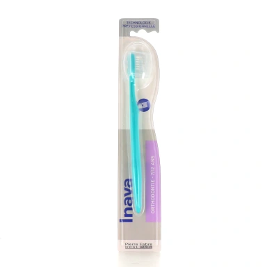 Inava Brosse à Dents Orthodontie 7/12 ans
