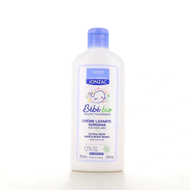 Jonzac Bébé Crème lavante surgras Bio