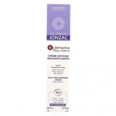 Jonzac Sublimactive Crème soyeuse reconstituante