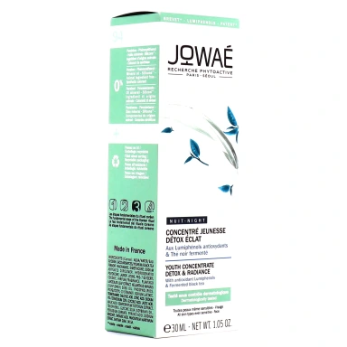 Jowaé Concentré nuit jeunesse détox éclat