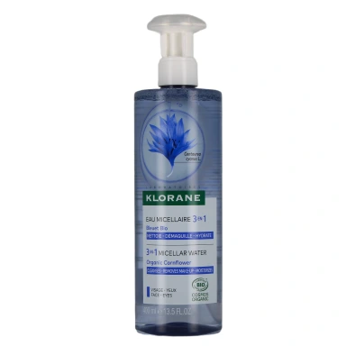 Klorane Eau Micellaire Démaquillante Bleuet Bio