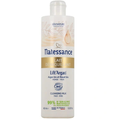 Lift'Argan Lait Démaquillant Visage et Yeux Bio