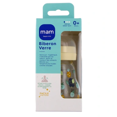 MAM Biberon Verre 1er age
