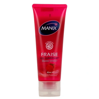 Manix Gel Lubrifiant Intime Fraise
