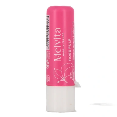 Melvita Baume Lèvres Rose Hydratant