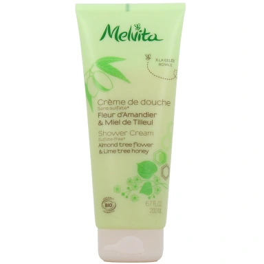 Melvita Fleurs d'amandier et miel de tilleul Crème de douche
