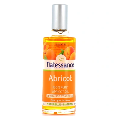 Natessance Huile d'Abricot Revitalisante et Adoucissante