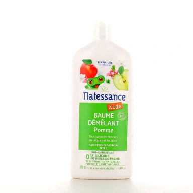 Natessance Kids Bio Baume démêlant Pomme
