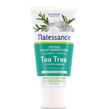 Natessance Masque Avant Shampooing Tea Tree