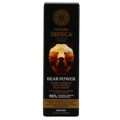 Natura Siberica Homme Soin Visage Anti-Rides Super Intensif