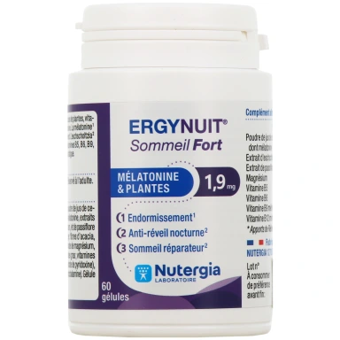 Nutergia Ergynuit Sommeil Fort
