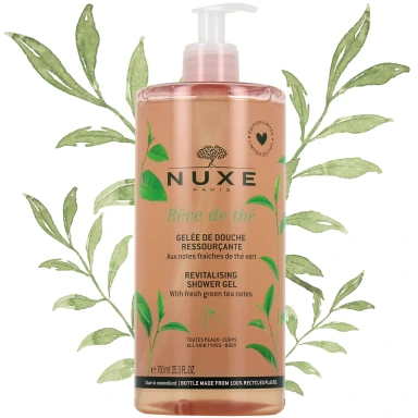 Nuxe Gelée de Douche Ressourçante Rêve de Thé