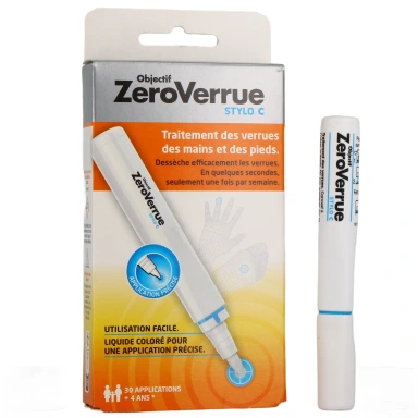 Objectif ZeroVerrue Stylo C Verrues mains et pieds