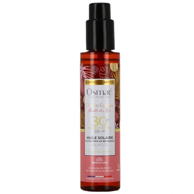 Osmaé Huile solaire SPF30 Activatrice de Bronzage
