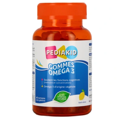 Pediakid Gommes Omega 3