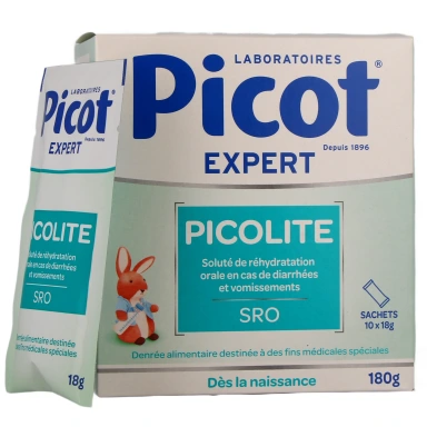 Picot Picolite Soluté de Réhydratation Orale