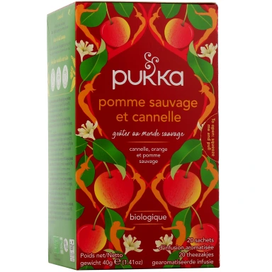Pukka Infusion Pomme Sauvage et Cannelle Bio