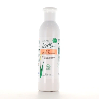Pur Aloé Lait Corps Bio 85 % Aloe Vera Natif