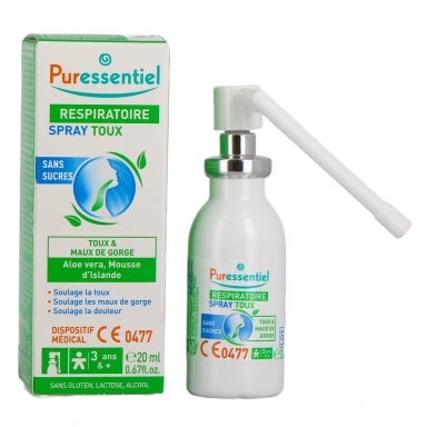 Puressentiel Respiratoire Spray Toux Sans Sucres