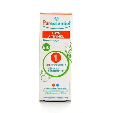 Puressentiel Huile Essentielle Thym à thymol Bio