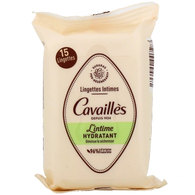 Rogé Cavaillès Lingettes Intimes Hydratantes