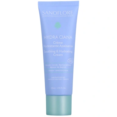 Sanoflore Hydra Ciana Soin Hydratant Apaisant
