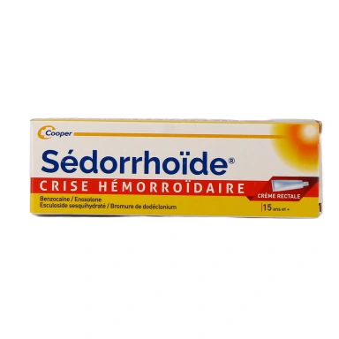 Sédorrhoïde Crise hémorroïdaire