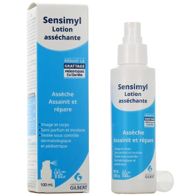 Sensimyl Lotion Asséchante Visage et Corps