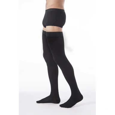 Sigvaris Dynaven Homme Fin Bas Auto-fixants Classe 2
