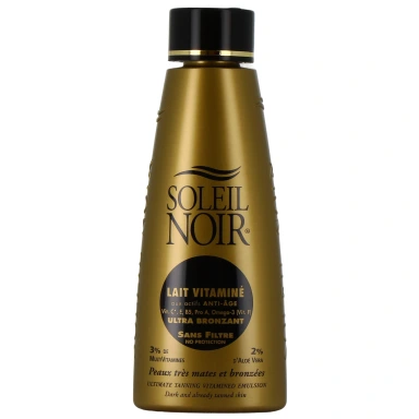 Soleil Noir Lait Vitaminé Ultra Bronzant