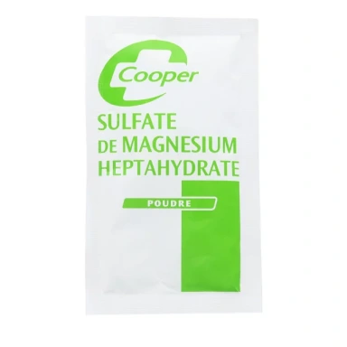 Sulfate de Magnésium Heptahydrate