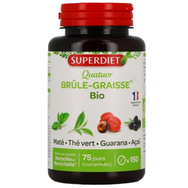 SuperDiet Quatuor Brûle Graisse