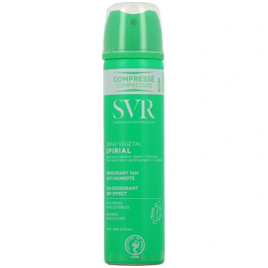 SVR Spirial Spray Végétal Déodorant Anti-Humidité 48h