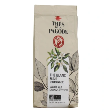 Thés de la Pagode Thé Blanc Fleur d'Oranger Bio