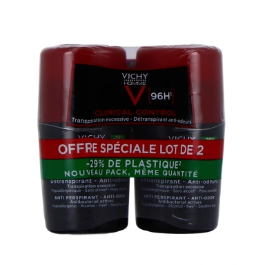 Vichy Clinical Control Détranspirant anti-odeur Homme 96h