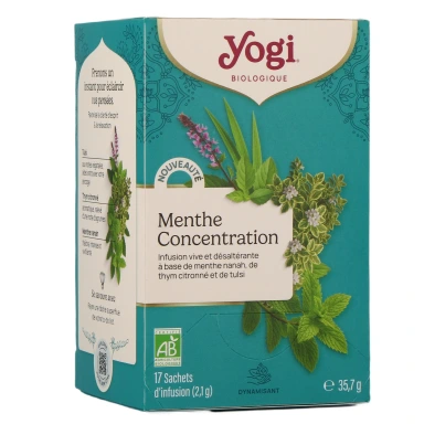 Yogi Tea Menthe Concentration