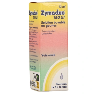 Zymaduo 150 UI solution buvable en flacon compte-gouttes 12ml
