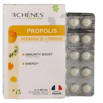 3 Chênes Propolis Pastilles