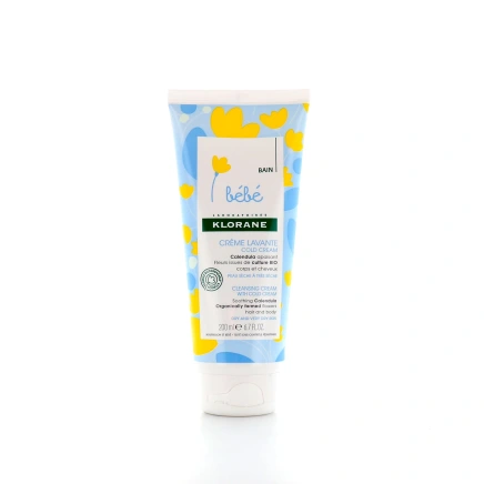 Klorane Bébé Crème lavante au Cold Cream