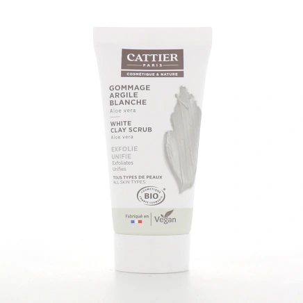 Cattier Gommage Argile Blanche Bio