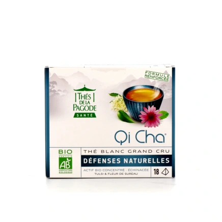 Thés de la Pagode Qi Cha Thé Blanc Grand Cru Défenses Naturelles