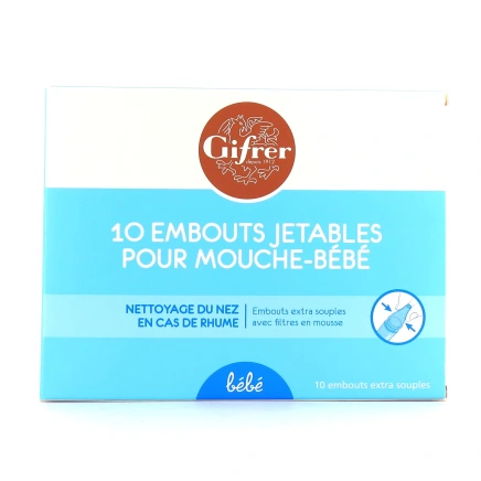 Gifrer Embouts jetables pour mouche bébé Physiologica