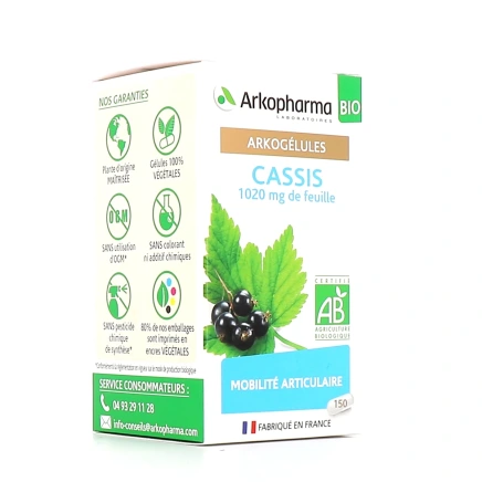 Arkogélules Cassis Bio