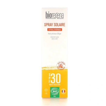 Bioregena Spray Solaire Bio Haute Protection