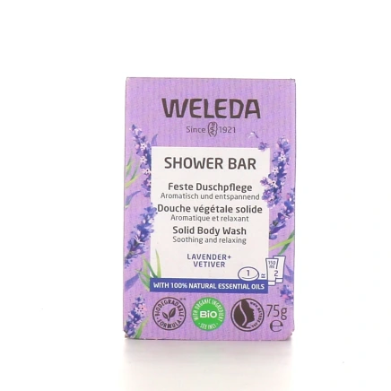 Weleda Shower Bar Douche Végétale Solide Bio