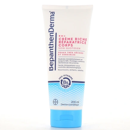 BepanthenDerma Crème Riche Réparatrice Corps