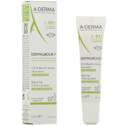 A-Derma Dermalibour+ Cica Baume Lèvres Réparateur